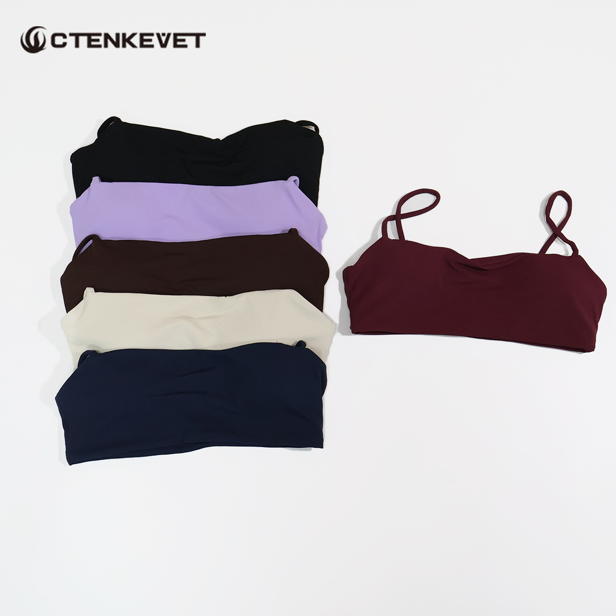 Ctenkevet Bra Yoga Cepat Kerin - Crop Top Crochet ulasan dan harga