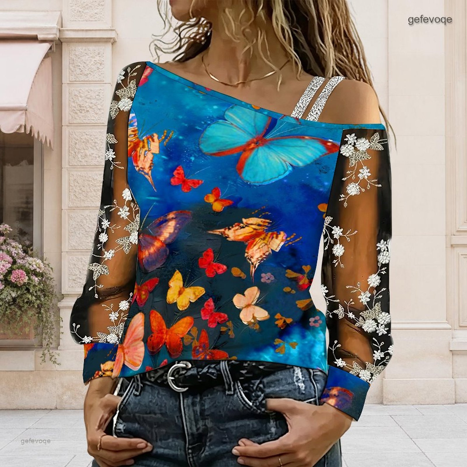 Blus Wanita Off Shoulder Asime - Blouse Off Shoulder ulasan dan harga